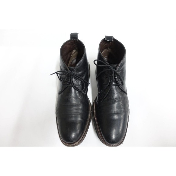 JOHNSTON & MURPHY Copeland Black Crepe 27-1225 Chukka Boots 10M-US/9UK/43EU main image 4